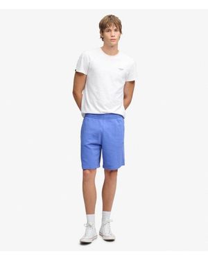 Superdry & Co Essential Logo Jersey Shorts - Blue