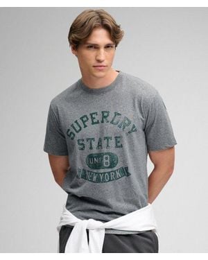 Superdry & Co Athletic Essentials T-shirt - Gray