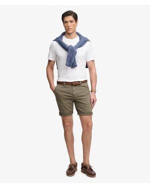 Superdry Utility Chino Shorts - White