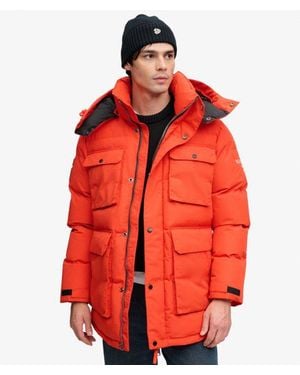 Superdry Everest Expedition Parka Jacket - Red