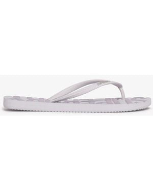 Superdry & Co Core Logo Flip Flops - White
