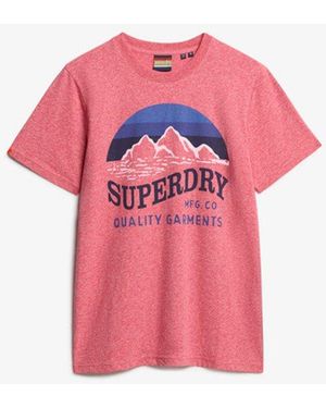 Superdry & Co Classic Great Outdoors Relaxed T-shirt - Pink