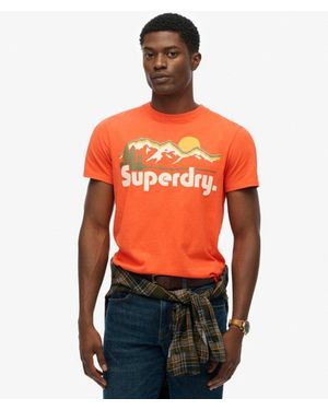 Superdry & Co Great Outdoors Relaxed T-shirt - Orange