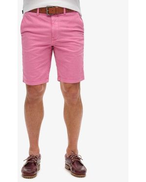 Superdry Vintage International Chino Shorts - Pink