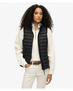 Superdry Fuji Lite Padded Gilet - Black