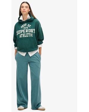 Superdry & Co Wash Wide Leg joggers - Green