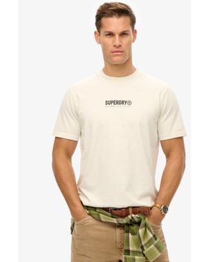 Superdry Utility Sport Graphic T-shirt - White
