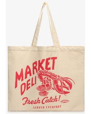 Superdry & Co Tote - Red