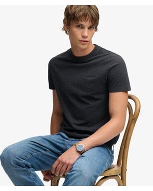 Superdry & Co Essential Company Logo Embroidered T-shirt - Blue