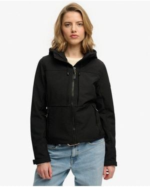 Superdry Hooded Classic Trekker Jacket - Black