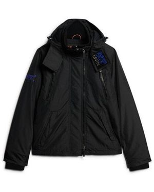 Superdry & Co Hooded Mountain Sd Windbreaker Jacket - Black