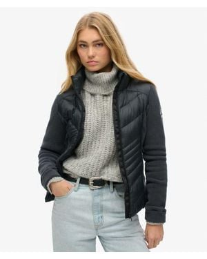 Superdry Storm Fleece Jacket - Grey