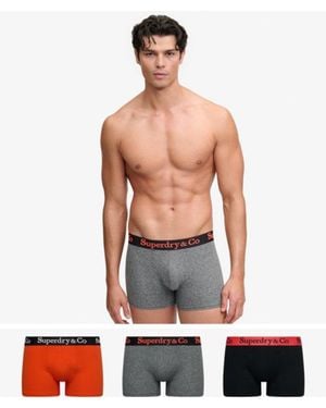 Superdry & Co & Co Trunk Triple Pack Normale Pasvorm - Meerkleurig