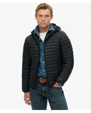 Superdry & Co Hooded Fuji Lite Jacket - Blue