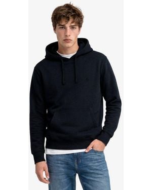 Superdry & Co Essential Logo Hoodie - Blue