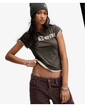 Superdry Bench X & Co Bench Fitted Short Sleeve Layer T-shirt - Black