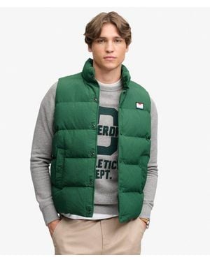 Superdry Non Hood Short Everest Gilet - Green