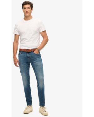 Superdry Organic Cotton Vintage Slim Jeans Size: 30/32 - Blue