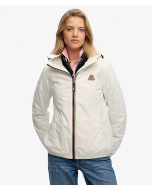 Superdry Essential Tri Windbreaker Jacket - White