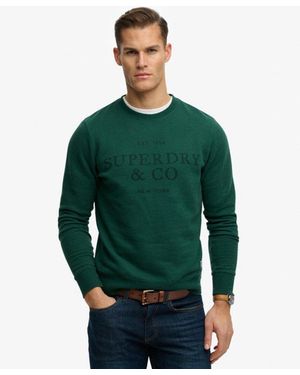 Superdry & Co 1954 Company Relaxed Sweatshirt - Green