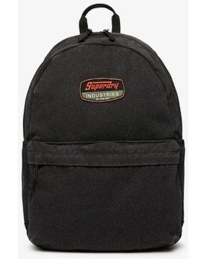 Superdry Workwear Canvas Montana Backpack - Black