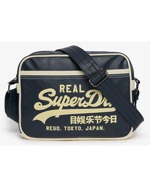 Superdry & Co Mini Alumni Crossbody Bag - Black