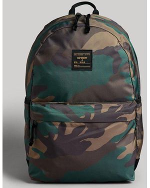 Superdry Printed Montana Backpack Green / Marshall Camo - Size: 1size