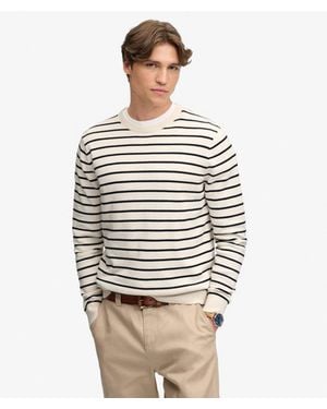 Superdry & Co The Merchant Store - Breton Jumper - Natural