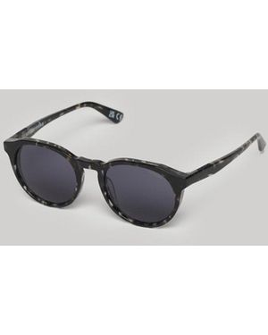 Superdry Classic Tortoiseshell Print Sdr Orlando Sunglasses - Metallic
