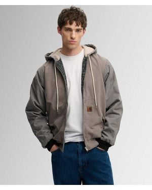 Superdry & Co Carhartt Reworked Hooded Jacket - Grey