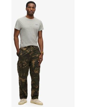 Superdry baggy Parachute Broek - Groen