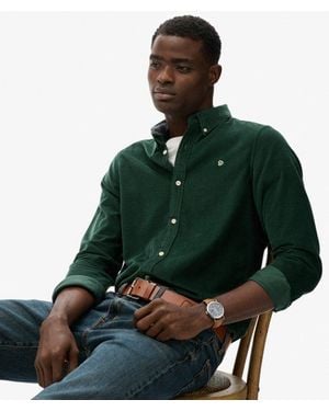 Superdry Classic Needle Cord Shirt - Green
