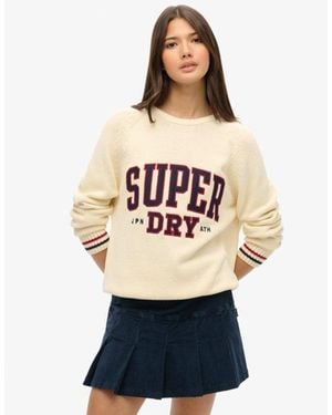 Superdry & Co Vintage Cord Pleated Mini Skirt - Natural