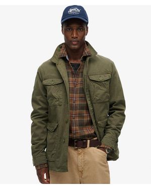 Superdry & Co Military M65 Embroidered Lightweight Jacket - Green