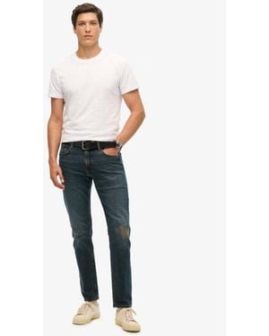 Superdry Organic Cotton Vintage Slim Jeans - Blue