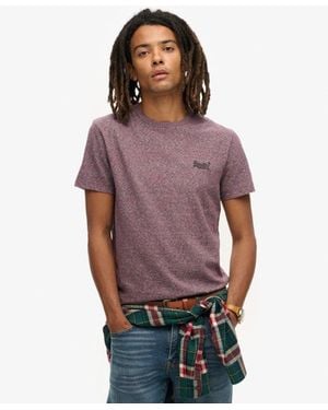 Superdry & Co Essential Logo T-shirt - Purple
