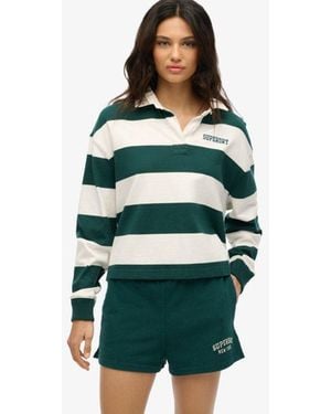 Superdry & Co Athletic Essentials Graphic Shorts - Green
