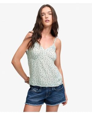 Superdry & Co Cami Top - White