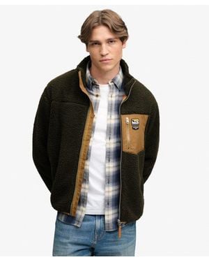 Superdry & Co Mountain Full Zip Fleece - Zwart