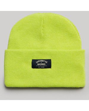 Superdry & Co Classic Knitted Beanie - Yellow