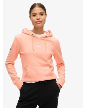 Superdry & Co Plain Hoodie - Red