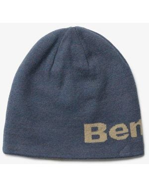 Superdry Bench X & Co Bench Jacquard Skater Beanie Hat - Blue