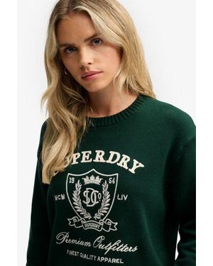 Superdry & Co Heritage Graphic Jumper - Green