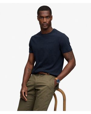 Superdry & Co Essential Company Logo Embroidered T-shirt - Blue