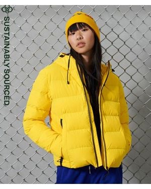 Superdry Spirit Sports Puffer - Yellow
