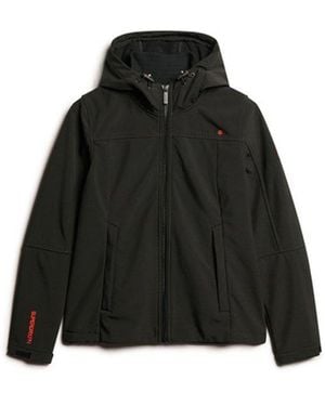 Superdry & Co Hooded Classic Trekker Jacket - Black