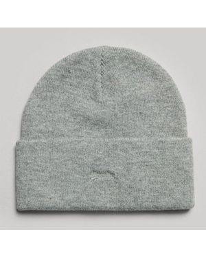 Superdry & Co Essential Logo Beanie - Grey