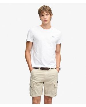 Superdry & Co Core Cargo Shorts - White