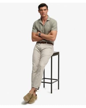 Superdry & Co Premium Regular Chinos - White