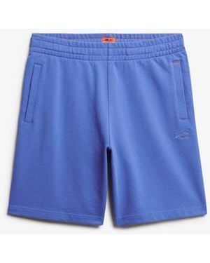 Superdry & Co Essential Logo Jersey Shorts - Blue